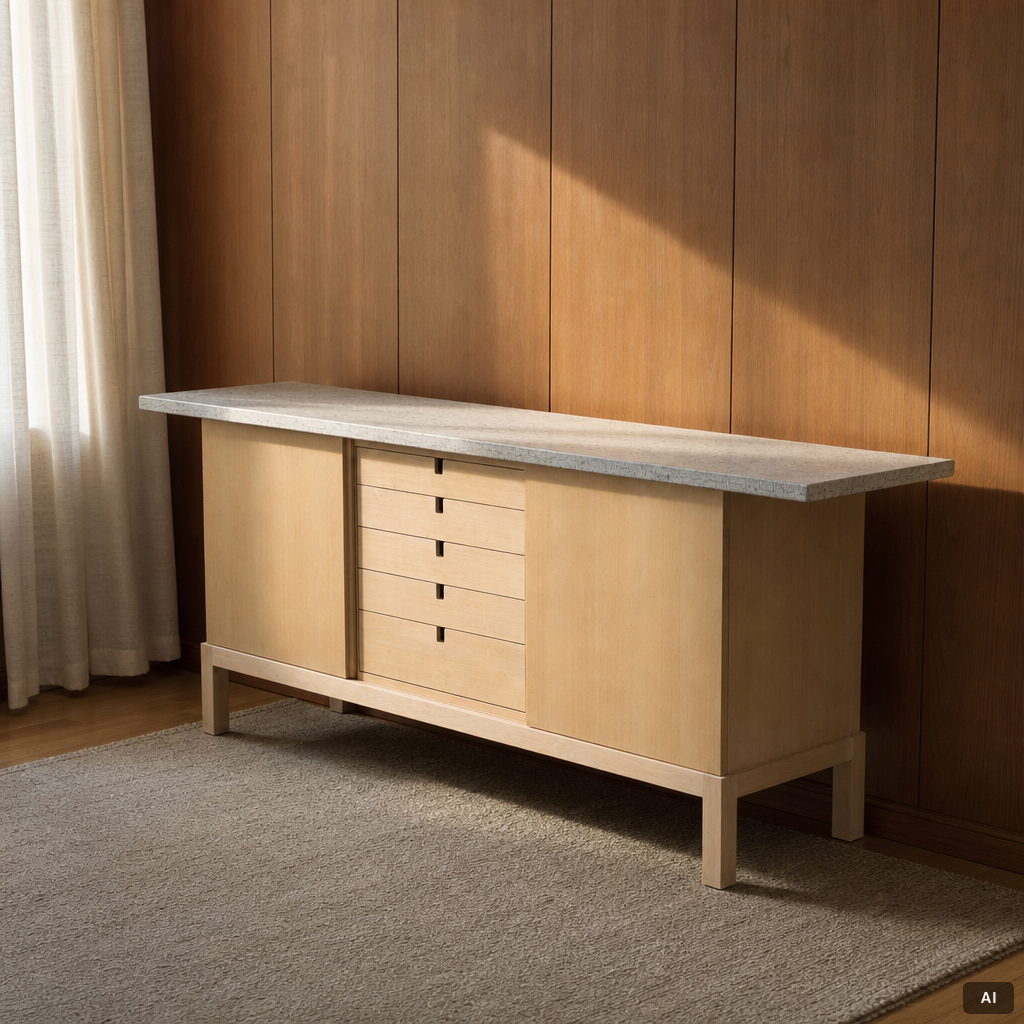Kerstin Olby, sideboard, "Stena Line", Olby Design.