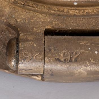 BÅTVENTIL, mässing och glas, 1900-talets första hälft.