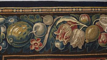 VÄVD TAPET, "Orphée jouant pour les Animaux", norra Nederländerna 1600-talets förra hälft - omkring 1600-talets mitt,
