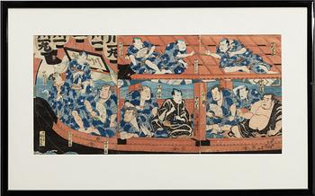 Utagawa Kunisada, 'Kawaichimaru', late 18th century/around 1800.