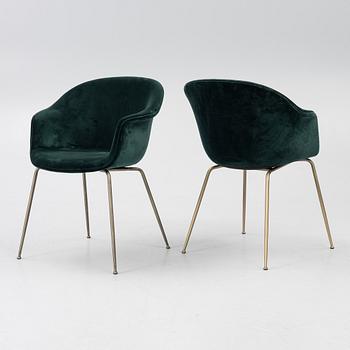 GamFratesi, six 'Bat Dining chairs', Gubi.