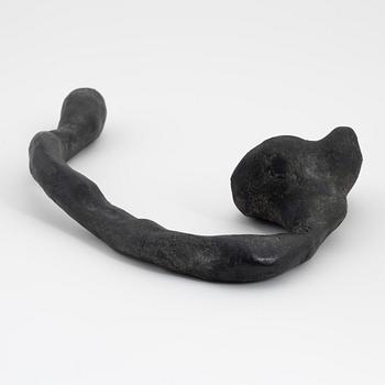 Annika Svenbro, sculpture, patinated steel, signed AS.