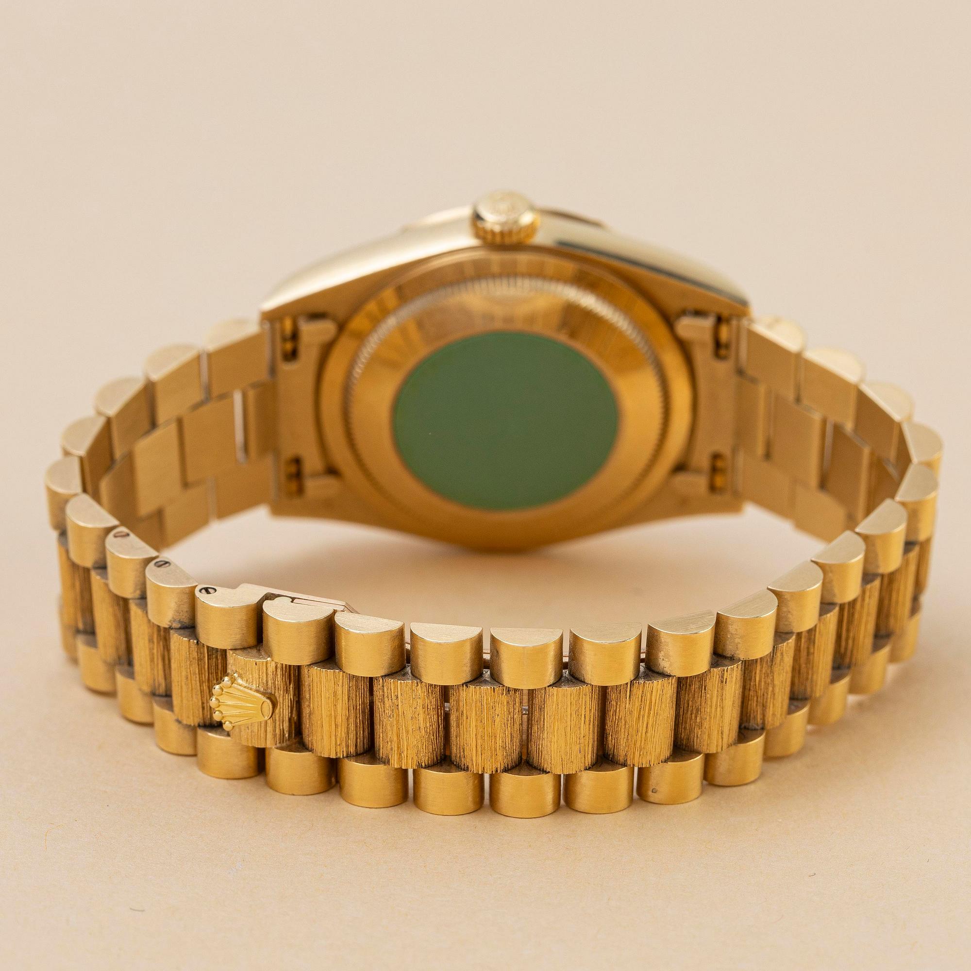 Rolex, Day-Date, "Bark Finish", ca 1990.