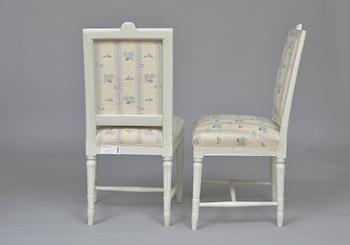 A PAIR OF CHAIRS.