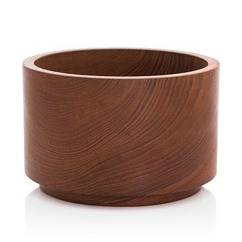 Bertel Gardberg, a teak wood serving bowl, marked BG Finland.