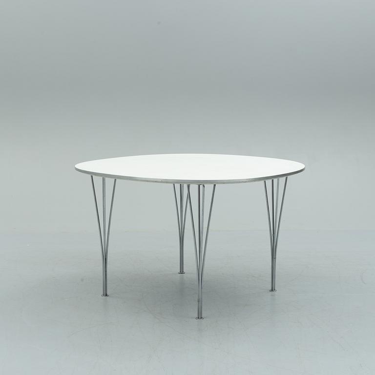 BRUNO MATHSSON & PIET HEIN, a 'Supercirkel' table for Fritz Hansen, 1995.