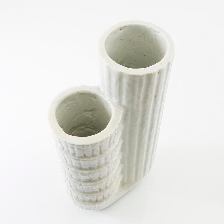 Gunnar Nylund, double vase, 1930s, Rörstrand.