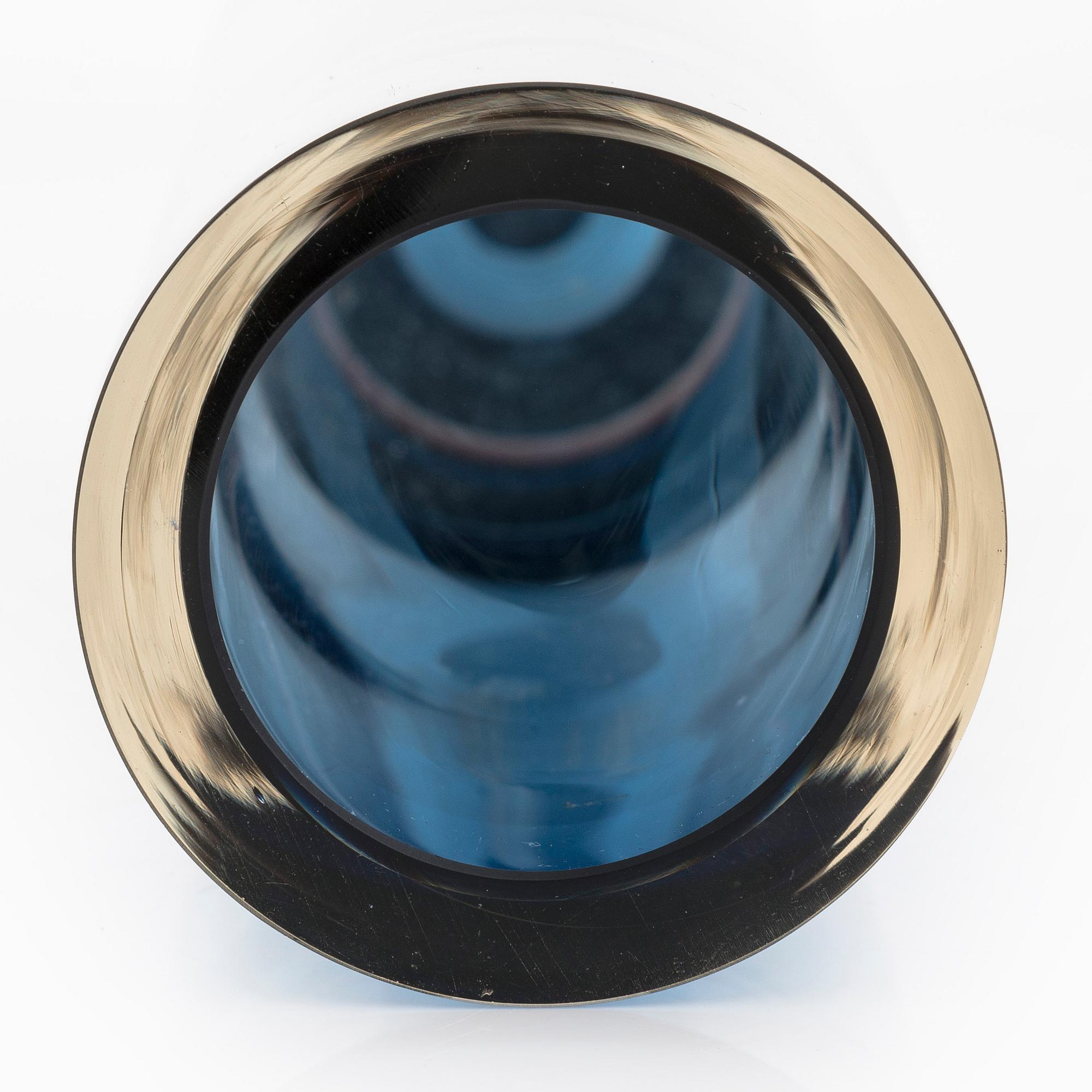 Tapio Wirkkala, 'Double-Headed' glass vase signed Tapio Wirkkala 3582.