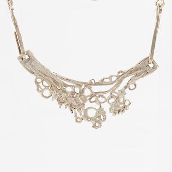 Lars Arby, a necklace and a pendant, sterling silver and silver, Gothenburg.