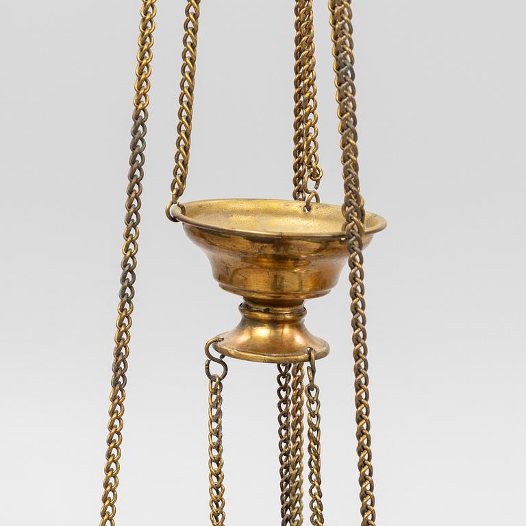A ceiling light, early 20th Century.