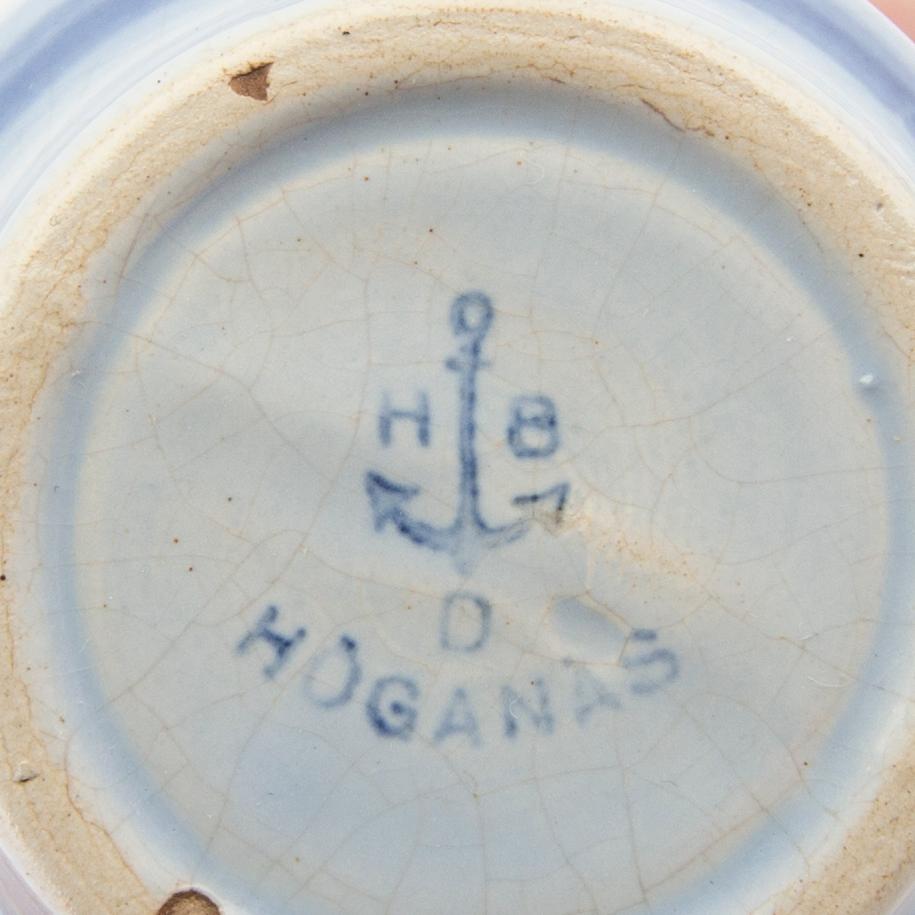 Bengt Böckman, a set of eight spice jars Höganäs.