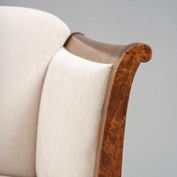 Carl Malmsten, soffa, Swedish Grace, Svenska Möbelfabrikerna, Bodafors, 1920-tal.