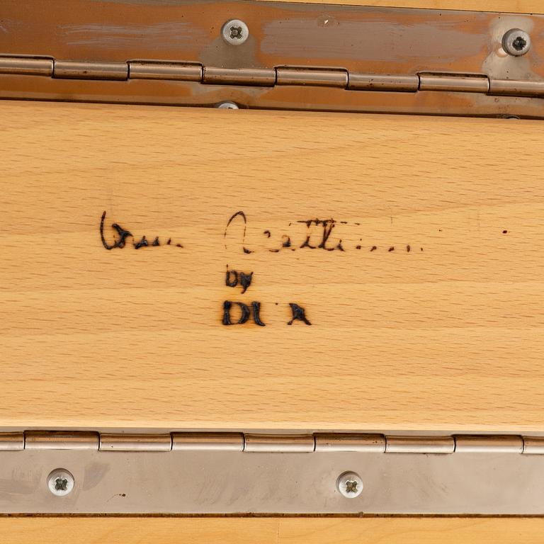 Bruno Mathsson, Slagbord, "Maria Flap", brännmärkt, DUX.