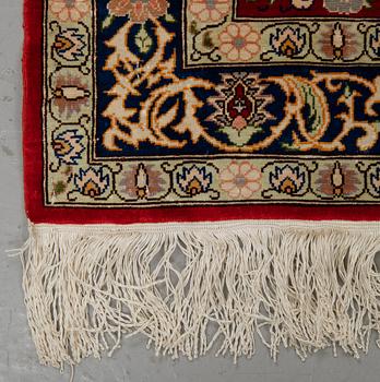 MATTO, silk, Hereke, possibly, ca 63 x 46 cm.