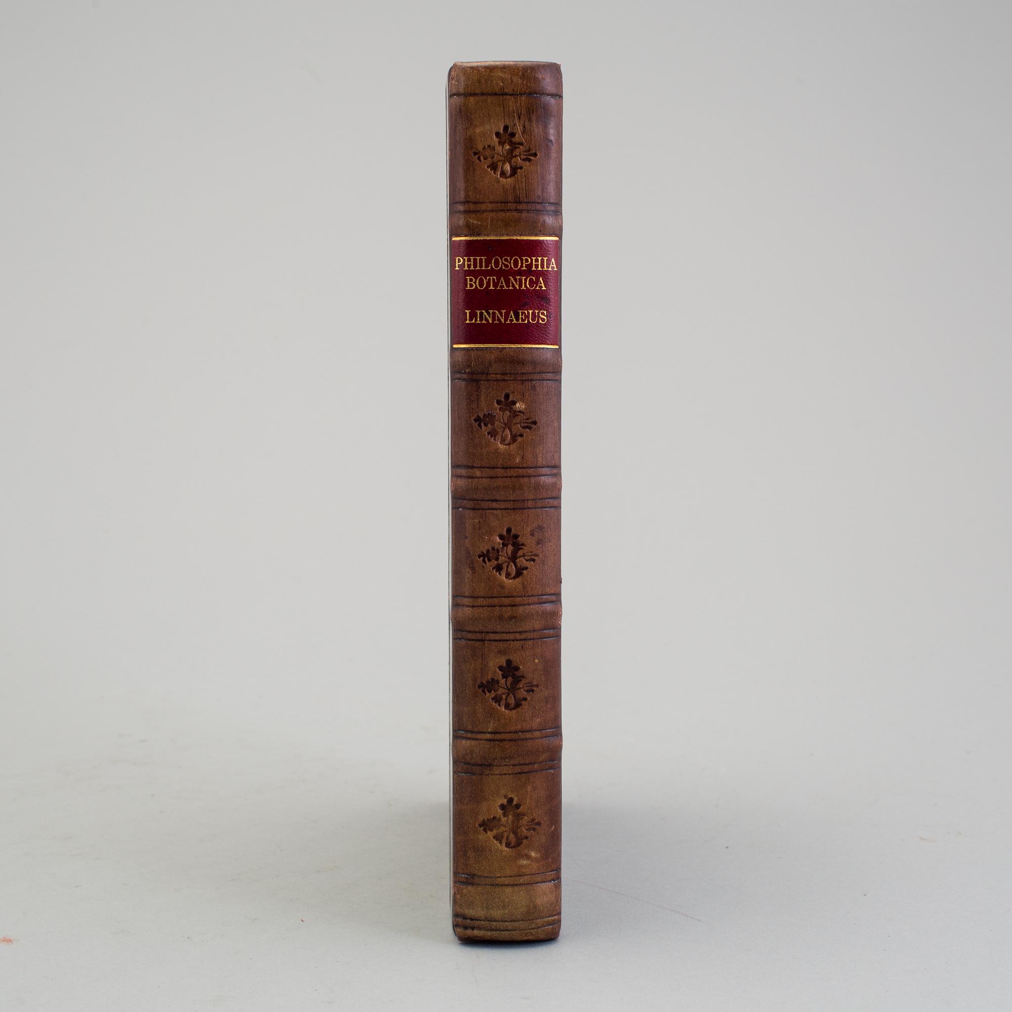 CARL LINNAEUS, "Philosophia Botanica in qua explicantur..." Berlin, 1780.