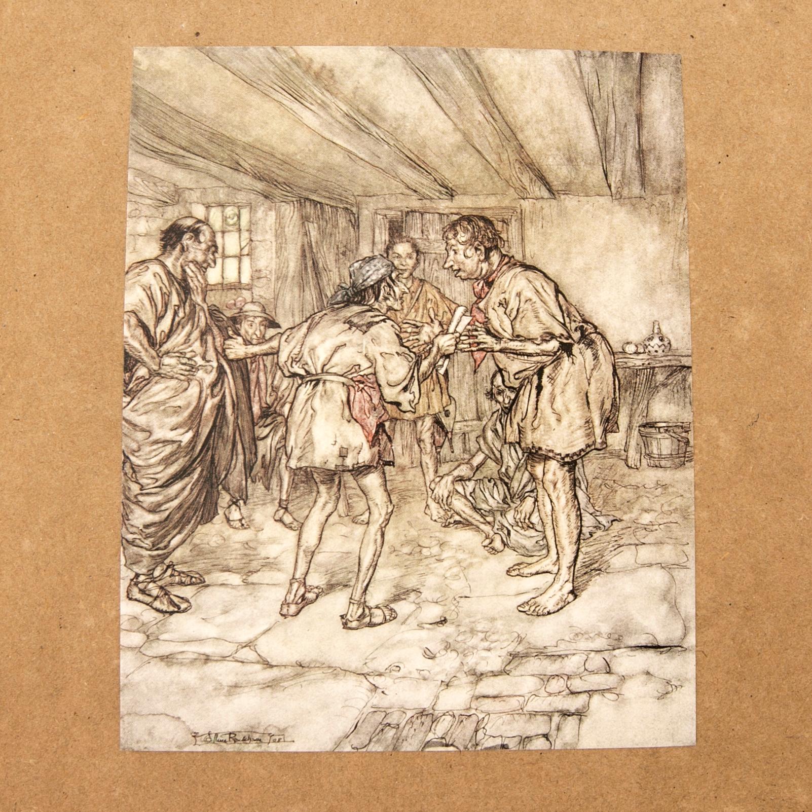 Arthur Rackham, book, “A Midnight's Dream”, no. 632/1000, 1908.
