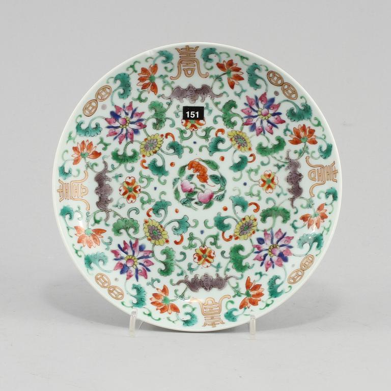 FAT, porslin, Kina, 1800/1900-tal.