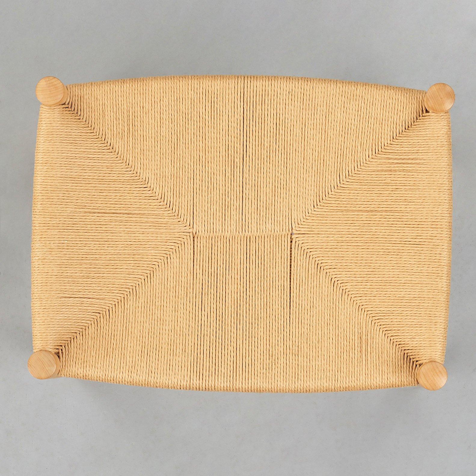 HANS J WEGNER, a "CH53" stool for Carl Hansen & Søn, Denmark.