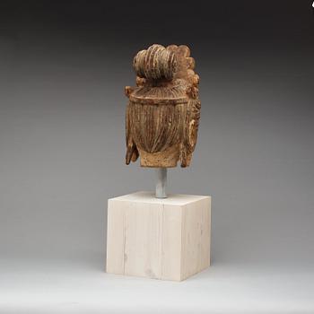 GUANYIN, trä. Ming-stil.