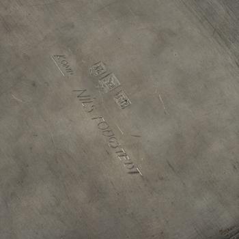 CIGARRBURK, tenn, troligen Nils Fougstedt, Herman Bergman Konstgjuteri, 1931.