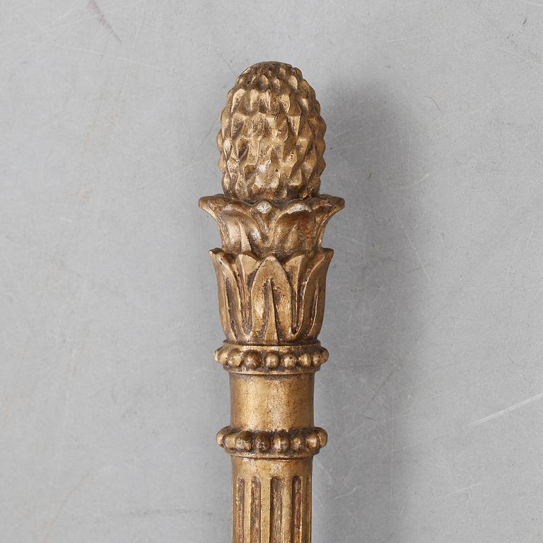 VÄGGDEKKOR/LJUSSTAKE, Louis XVI-stil, 1900-talets början.