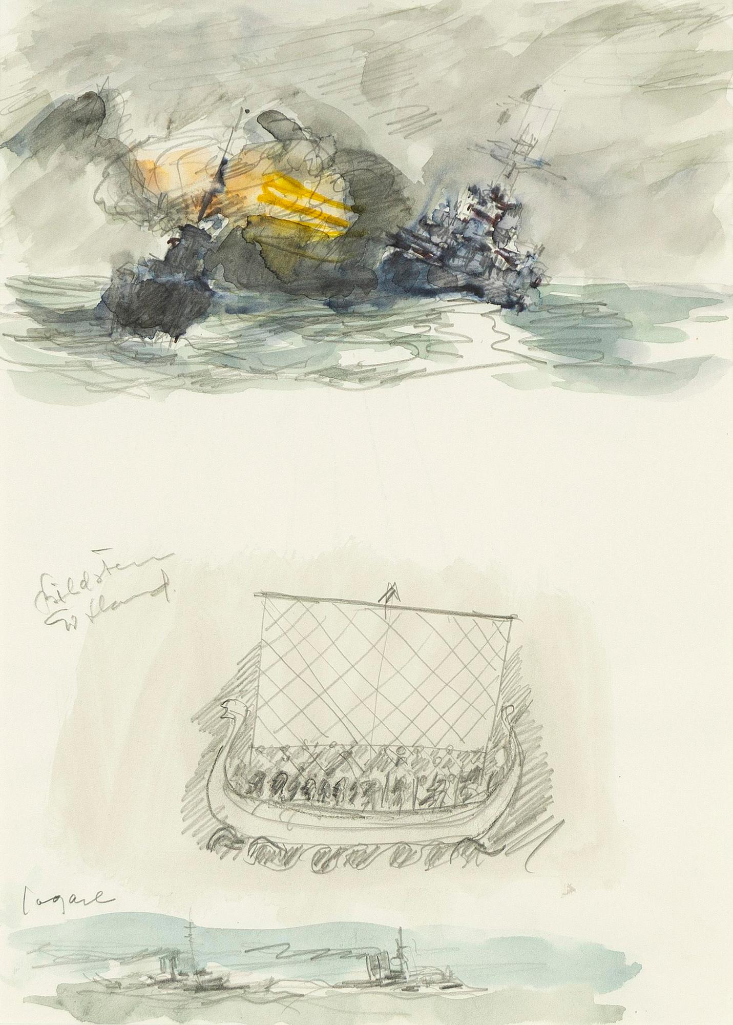 Gösta Werner, Historical ships.