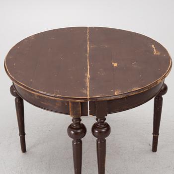 Månbord, ett par, 1800-talets andra hälft.