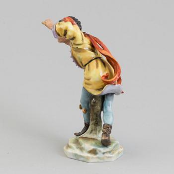 A German porcelain figure, ealry 20th Century.