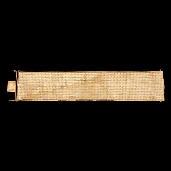 ARMBAND, 18k guld. Vikt ca90g.