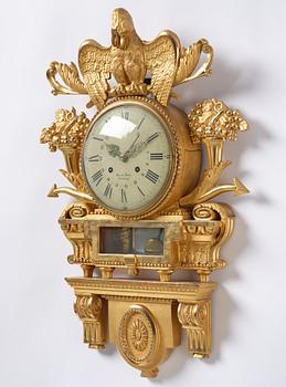 Daniel Åberg, a wall clock, Norrköping, (born 1729, died c. 1780).