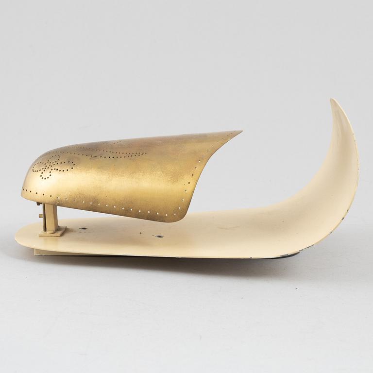 Haraldn Notini, a model "8596" wall light, Arvid Böhlmarks Lampfabrik, Sweden, 1940's/50's.