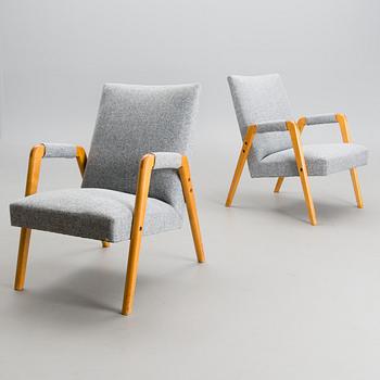 A mid 20th century armchair 'Figaro' by Olle Filén for Oy Stockmann Ab,  Keravan Puusepäntehdas,