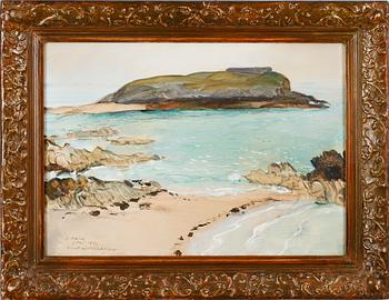 OLLE HJORTZBERG, gouache, signerad och daterad 1931.