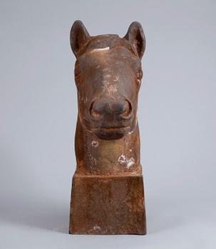 SKULPTUR, järn, 1900-tal.