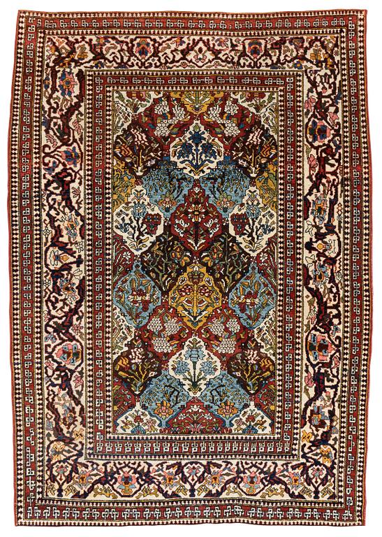Matta, semiantik Mobarakeh-Isfahan, ca 206 x 144 cm.