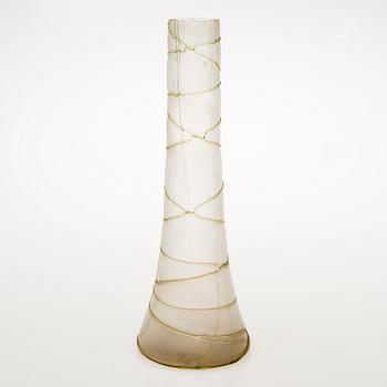 An early 20th Century Jugend style glass vase.