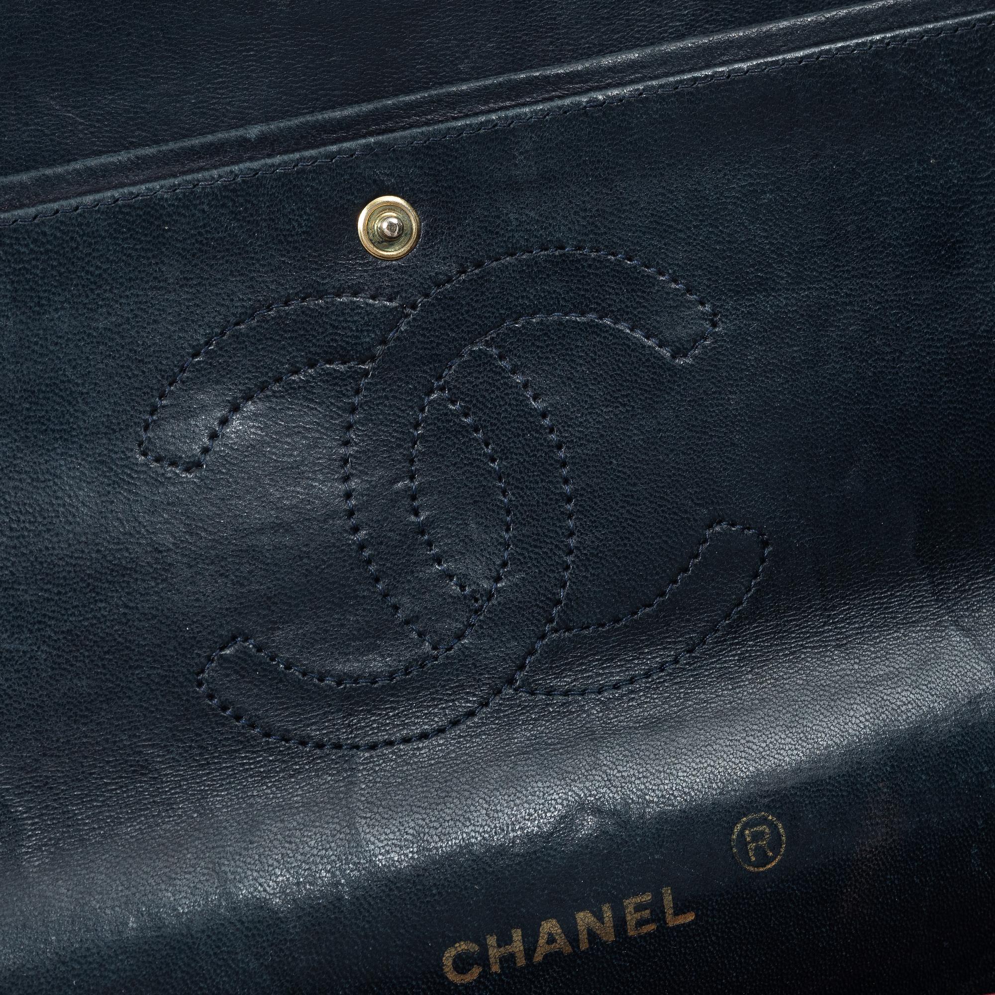 Chanel, Bag, "Double Flap Bag", 1980s.