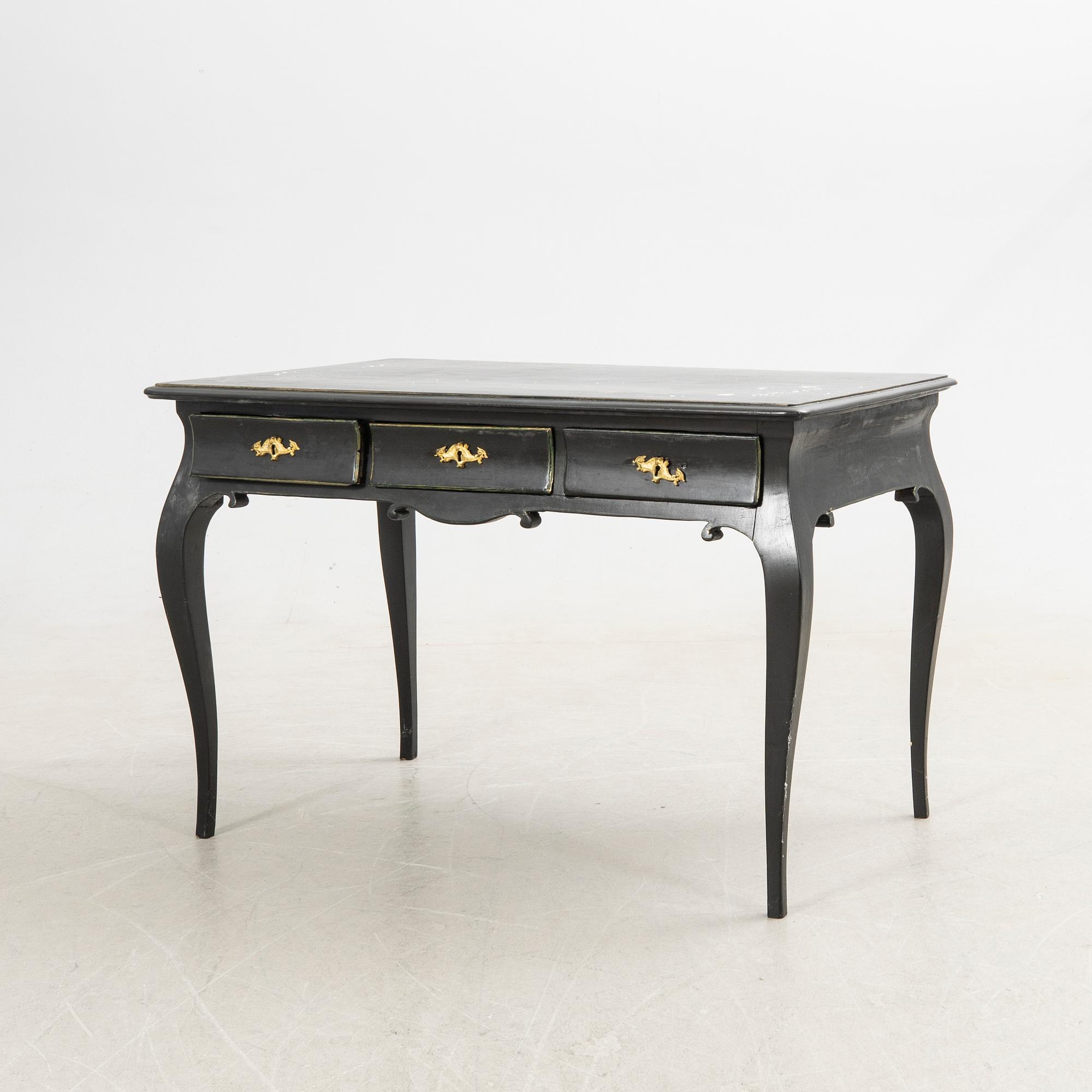 Ladies' writing desk, Rococo style, 20th century.