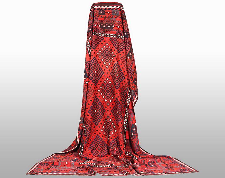 Carpet, Afghan, ca 429 x 255 cm.