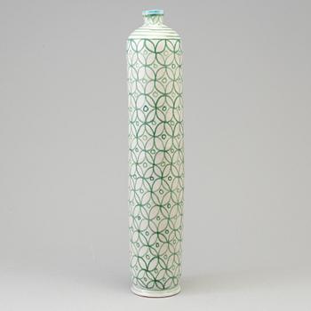 a stoneware vase by Guido Gambone, Italy, mid 20th centruy.