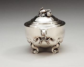 A Georg Jensen bonbonnière, Copenhagen 1919-27,