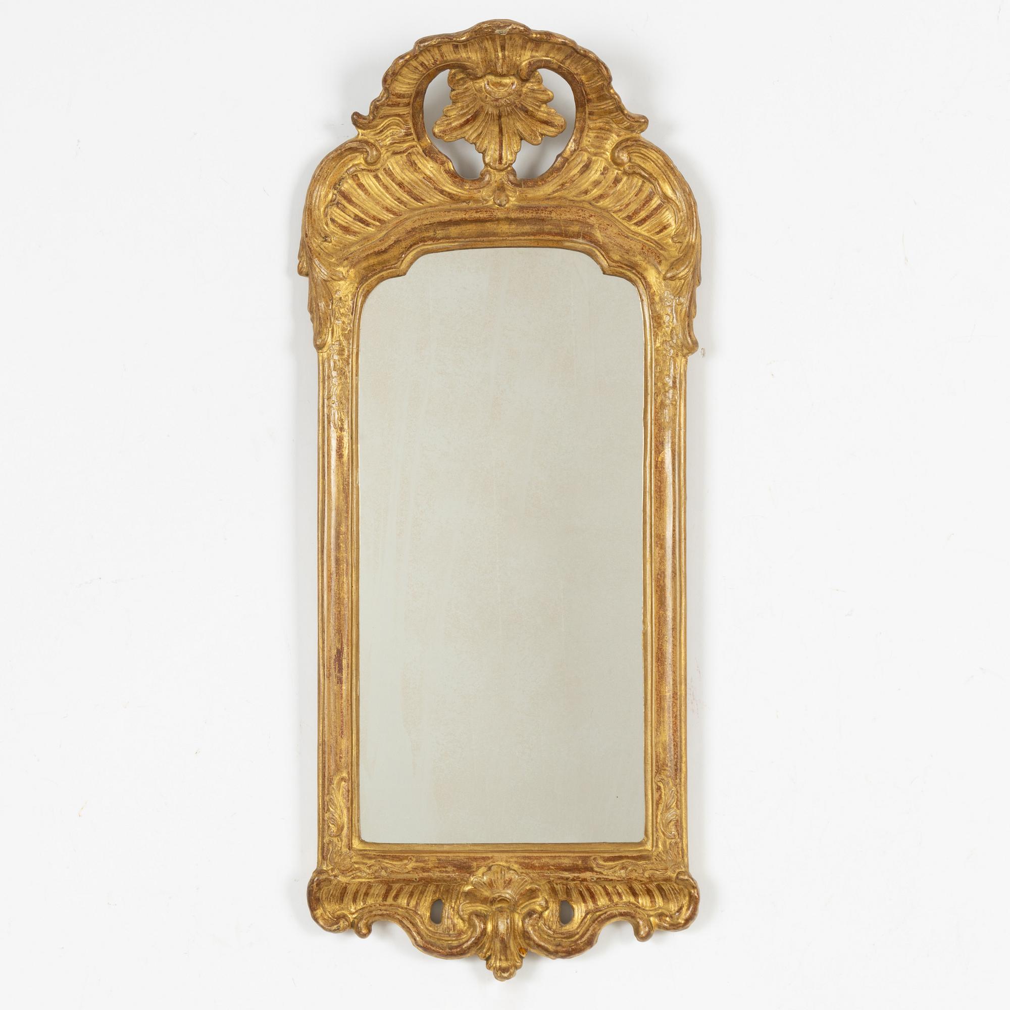Mirror, Rococo, mid-18th century.