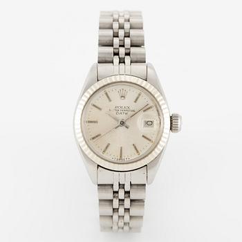 Rolex, Oyster Perpetual, Date, wristwatch, 26 mm.