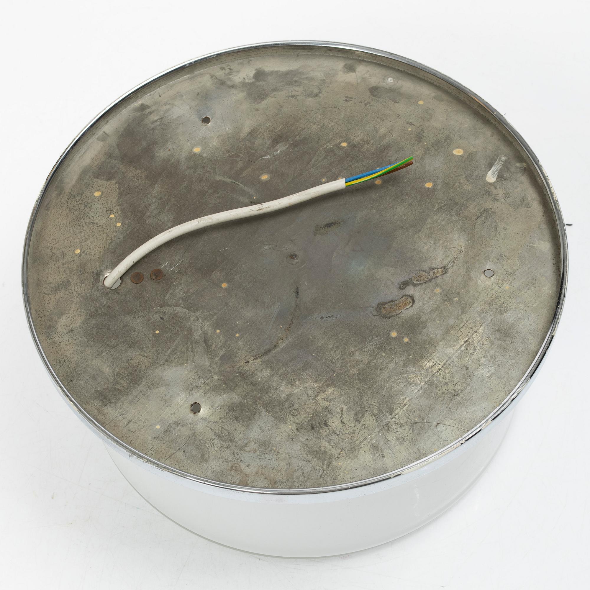 Bröderna Malmströms Metallvarufabrik, a model 3119 ceiling lamp, 1930's, Sweden.