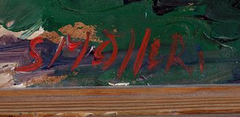 STIG MÖLLER, olja på duk, signerad.