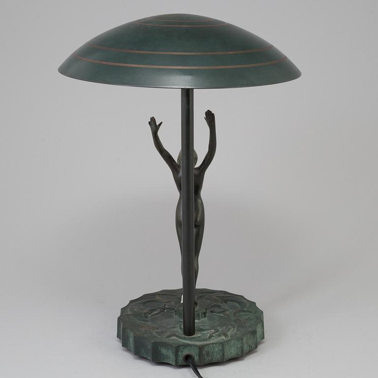 An Art Deco Table light, 1920's/30's.