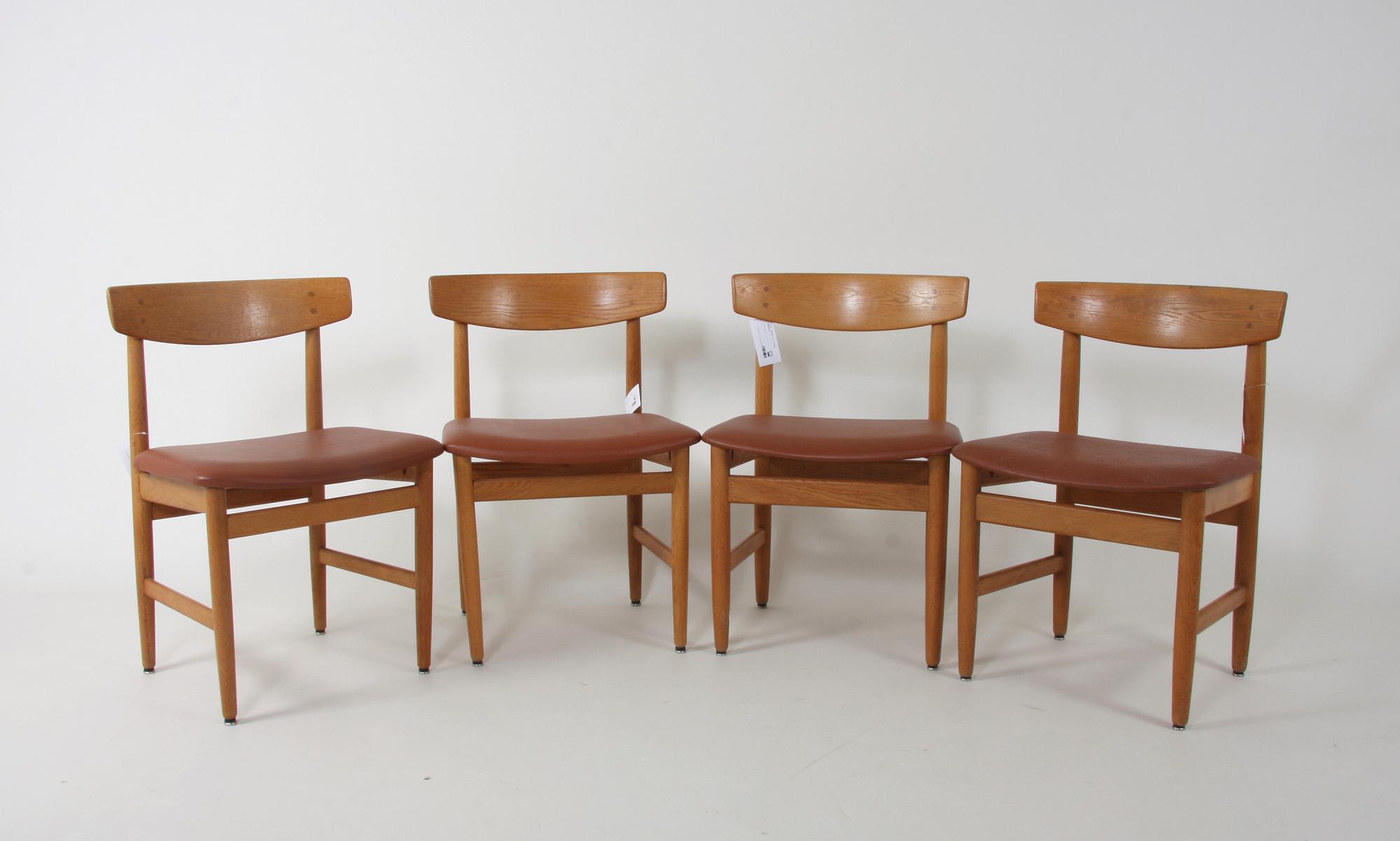 STOLAR, 4 st, "Öresund", Börge Mogensen.