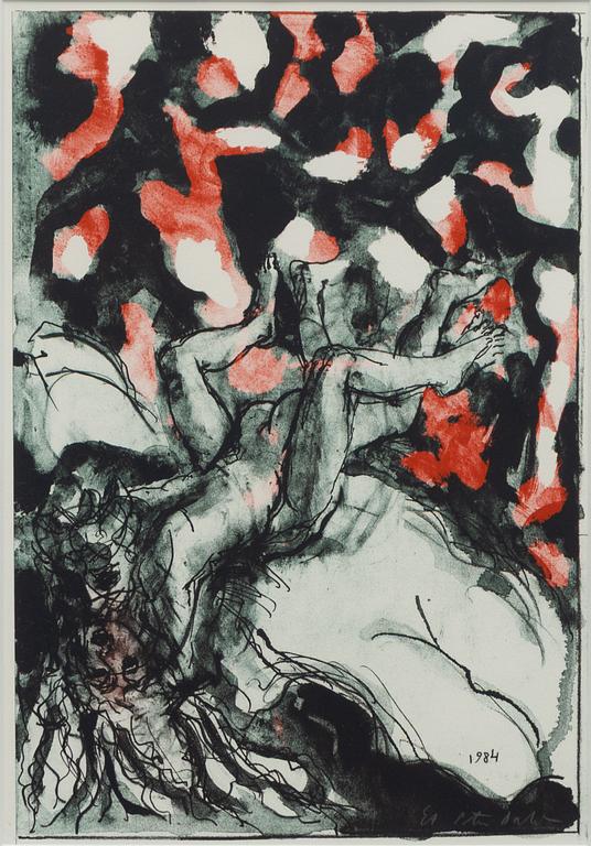 Peter Dahl, Erotic Scene.