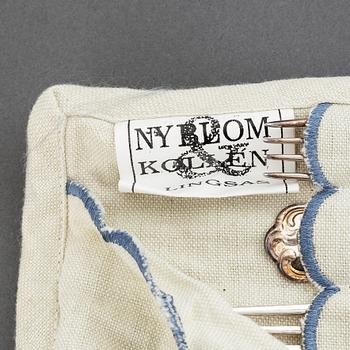 MEMA, bestick, 60 delar, silver, modell Symfoni.