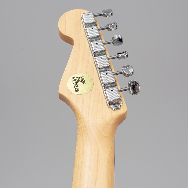 ELECTRIC GUITAR, Malmberg ABBA Star guitar Limited Edition, 2/50, 2014. Signed by Björn Ulvaeus and Göran Malmberg.